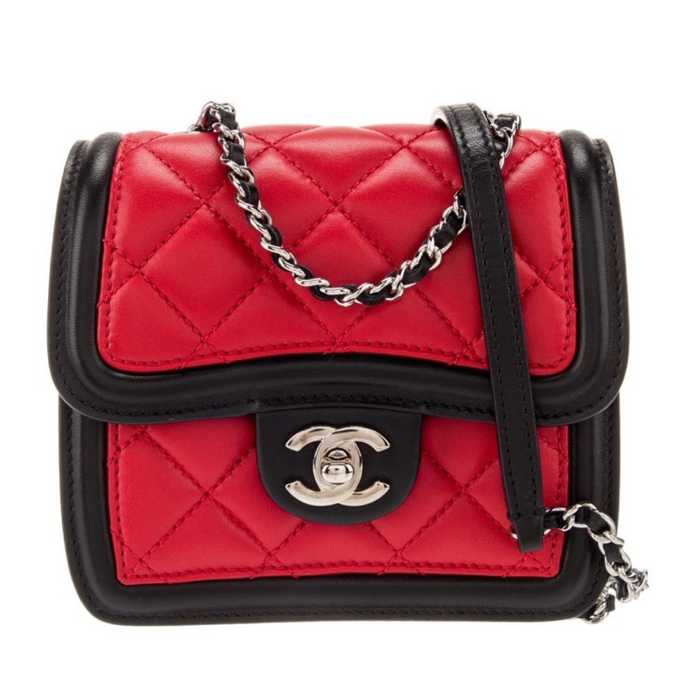 CHANEL Mini Graphic Flap Bag